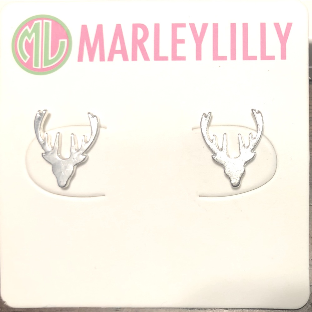 MarleyLilly Deer Earrings NEW